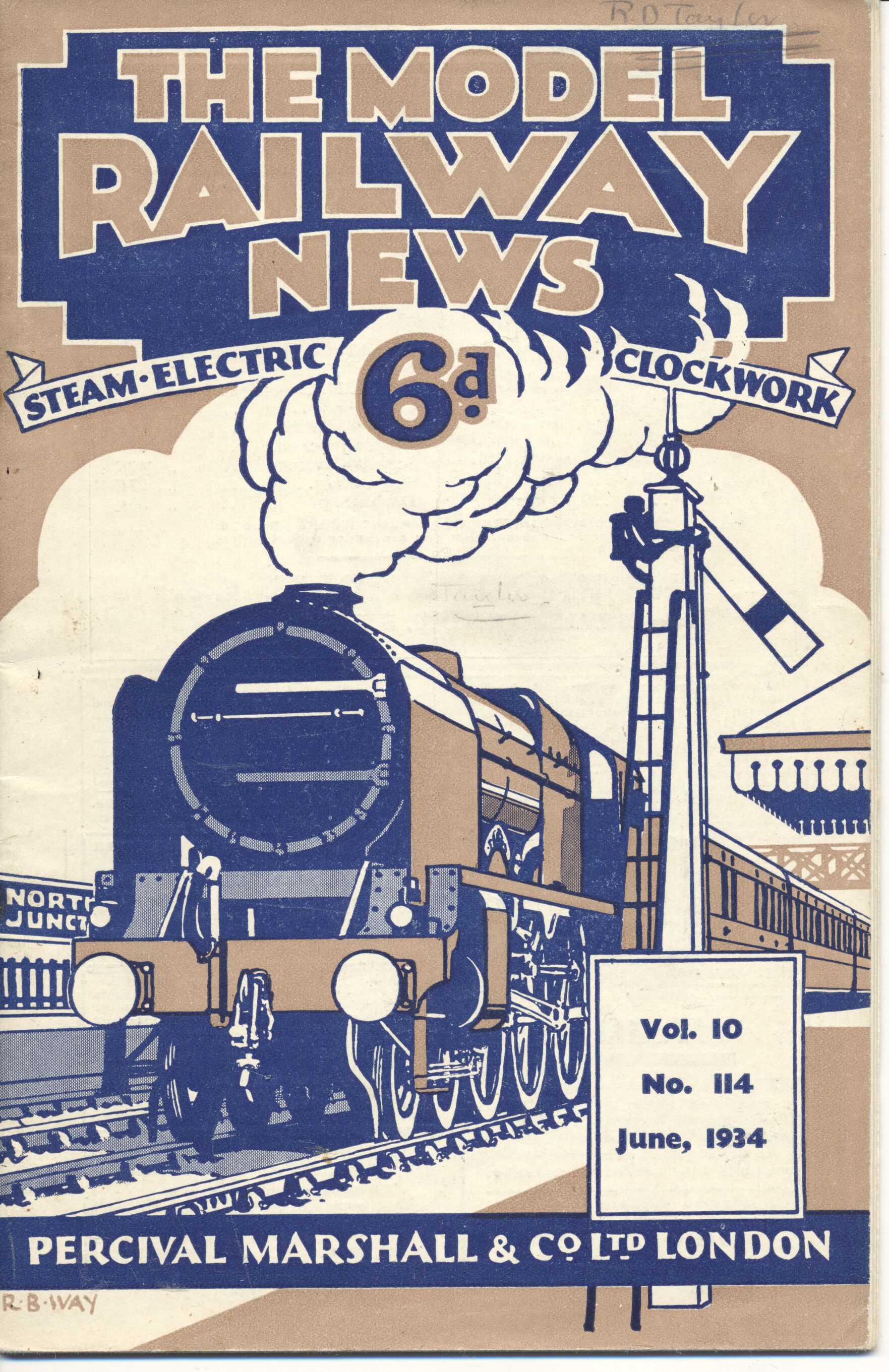 Model Railway News June 1934 